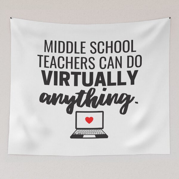 Item preview, Middle School teachers Can Do Virtually Anything Online Learning 2021 designed and sold by natalieritchie.