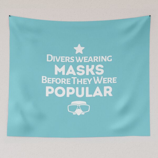 Item preview, Divers Wearing Masks Before They Were Popular designed and sold by StudioAquaLumos.