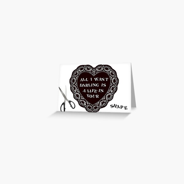 Stawberry Blonde Valentine Greeting Card