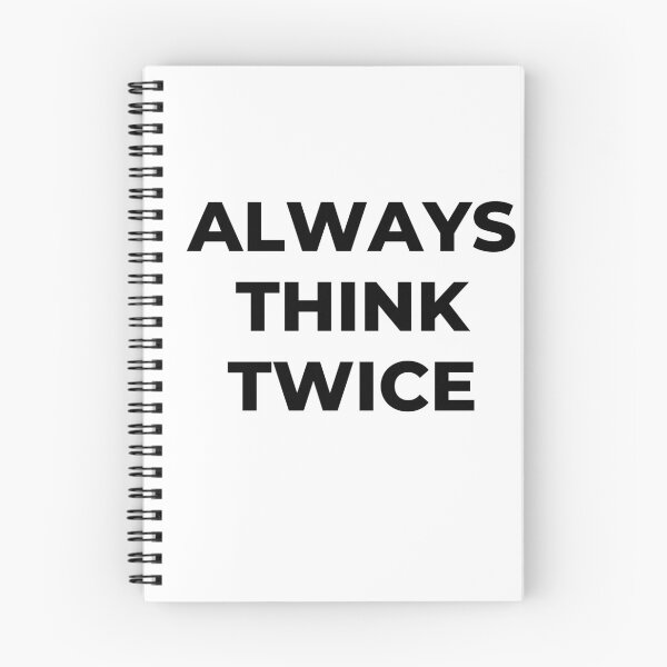 Item preview, THINK TWICE designed and sold by morrismorgan.