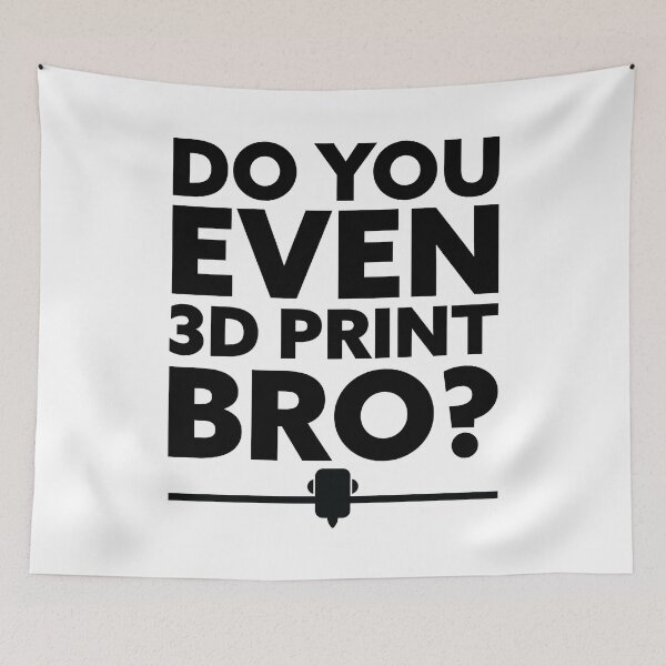 Item preview, Do you Even 3D Print BRO? designed and sold by Tech-e-Tees.