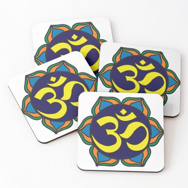 Item preview, Om Symbol Artwork Yoga T-Shirt designed and sold by deepakrode7.