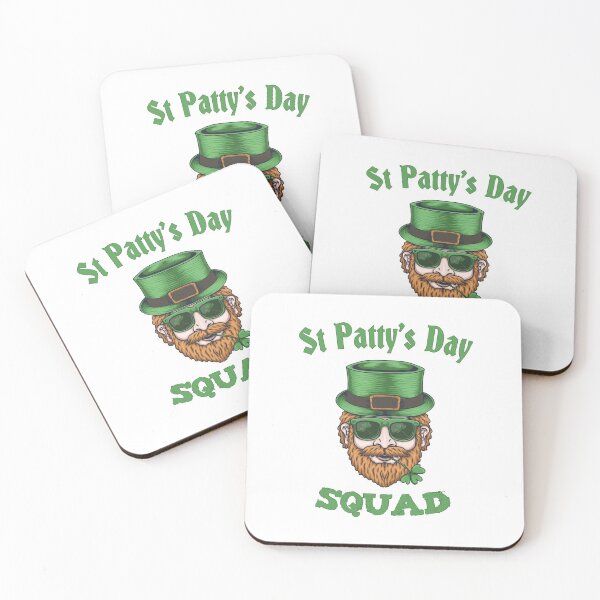 Item preview, Saint Patrick's Day Squad Group Party Animals Lucky Happy Leprechaun designed and sold by RKA-Products.