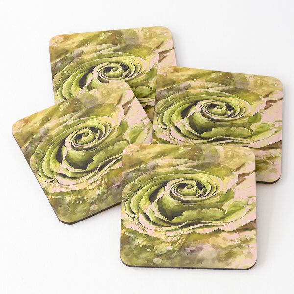 Item preview, Yellow and Grey Artistic Romantic Rose designed and sold by taiche.