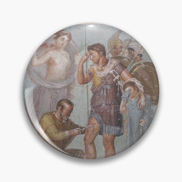 Item preview, Iapyx removing an arrowhead from Aeneas' thigh designed and sold by DotorEaon.