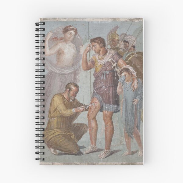 Item preview, Iapyx removing an arrowhead from Aeneas' thigh designed and sold by DotorEaon.