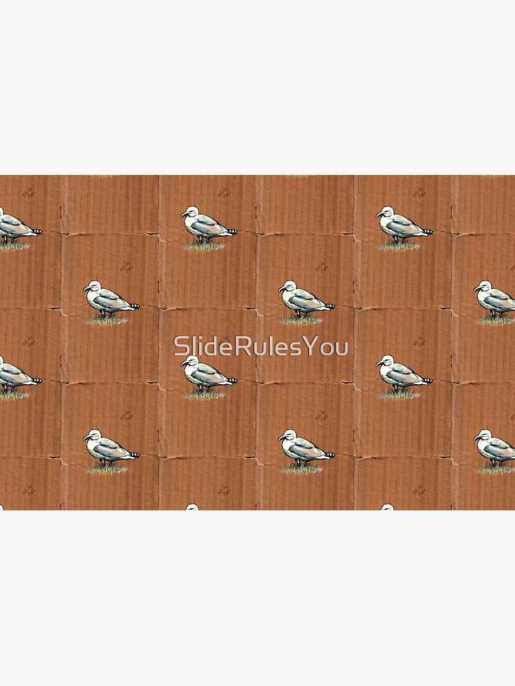 Gulls on Grass, #4 by SlideRulesYou