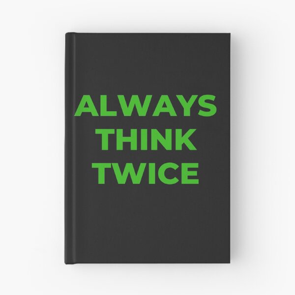 Item preview, THINK TWICE designed and sold by morrismorgan.