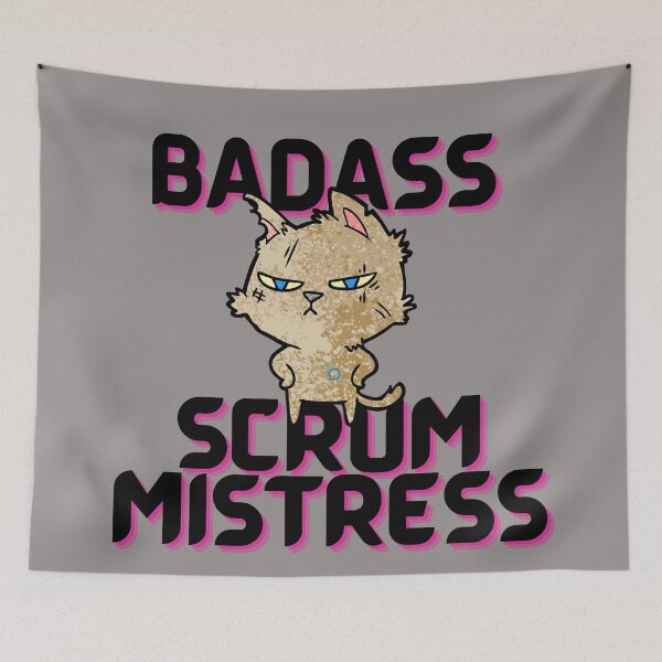 Item preview, Badass Scrum Mistress designed and sold by AgileBadAss.