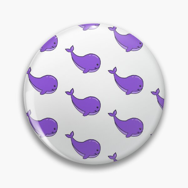 Item preview, purple whale designed and sold by Artworksbysil.
