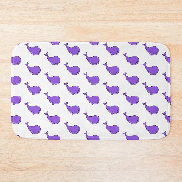Item preview, purple whale designed and sold by Artworksbysil.