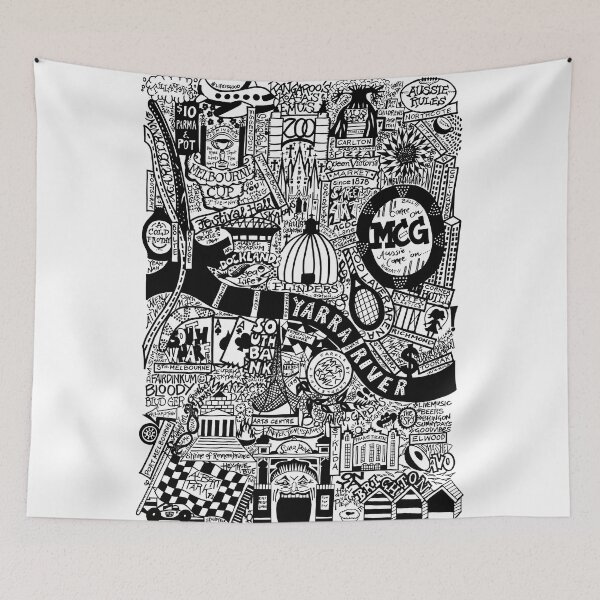Item preview, MELBOURNE ART SOUVENIRS designed and sold by WittyArtandCo.