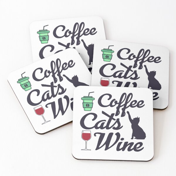Item preview, Coffee Cats and Wine designed and sold by hectorgool.