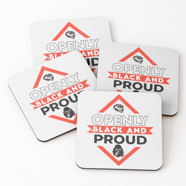 Item preview, Openly Black and Proud | Black Life designed and sold by graphic-genie.