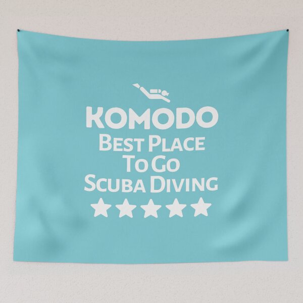 Item preview, Komodo Best Place To Go Scuba Diving designed and sold by StudioAquaLumos.