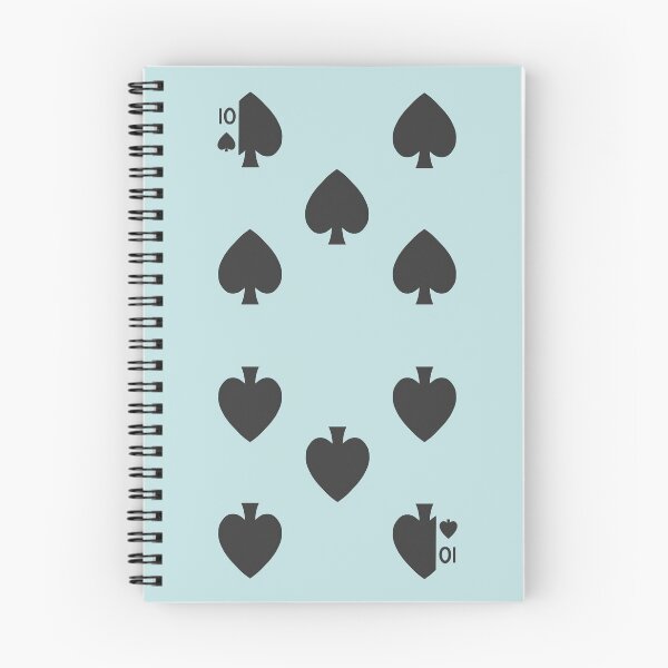 Item preview, Ten Spades - Light Blue designed and sold by aidaciocuta.