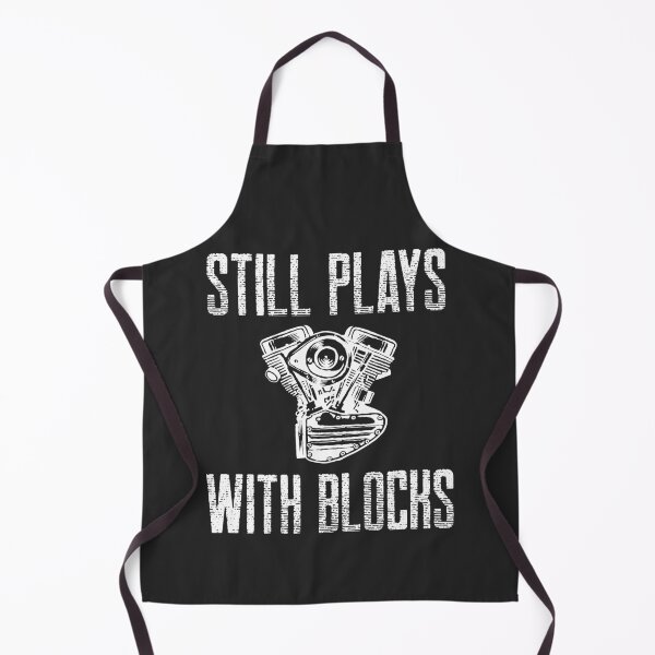 Item preview, Still Plays With Blocks Car Mechanic Gift designed and sold by EricJP.