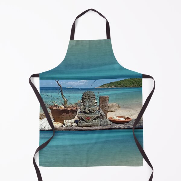 Item preview,  Asian dreamy beach with turquoise sea view designed and sold by vibeno1.