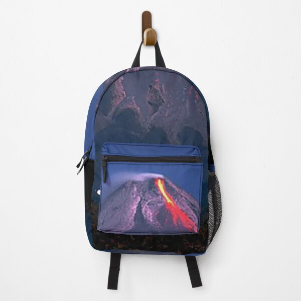 Item preview, Volcano Eruption Mount Merepi, Indonesia Full Moon designed and sold by Nostrathomas66.