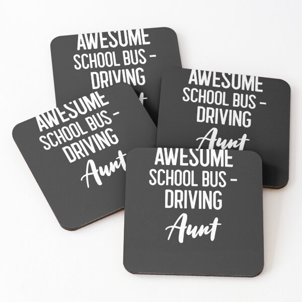 Item preview, Awesome School Bus Driving Aunt Bus Driver Gift designed and sold by EricJP.
