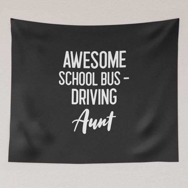 Item preview, Awesome School Bus Driving Aunt Bus Driver Gift designed and sold by EricJP.