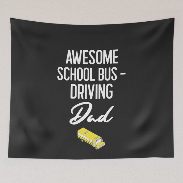 Item preview, Awesome School Bus Driving Dad Bus Driver Gift designed and sold by EricJP.