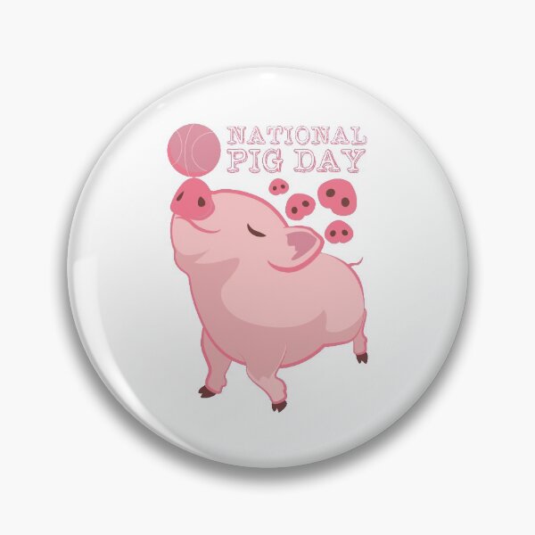 Item preview, National Pig Day designed and sold by Andantino.