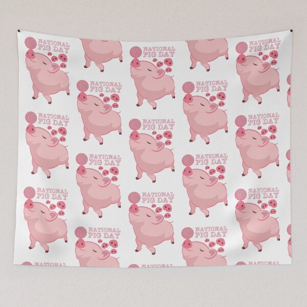 Item preview, National Pig Day designed and sold by Andantino.