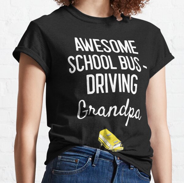 Camiseta amarilla de manga larga para estudiantes de conductor de autobús  escolar, Negro 