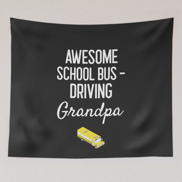 Item preview, Awesome School Bus Driving Grandpa Bus Driver Gift designed and sold by EricJP.
