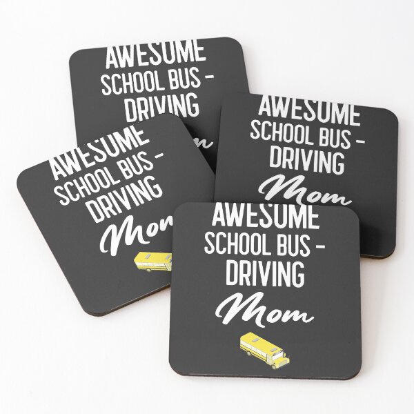 Item preview, Awesome School Bus Driving Mom Bus Driver Gift designed and sold by EricJP.