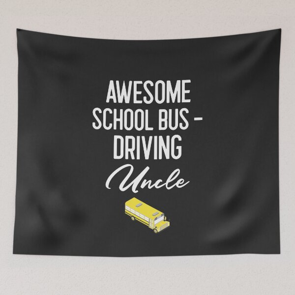 Item preview, Awesome School Bus Driving Uncle Bus Driver Gift designed and sold by EricJP.