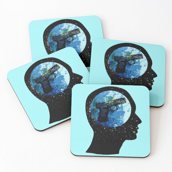 Item preview, Gun in Brain- Psychology Design designed and sold by Psychologist's Inventory.