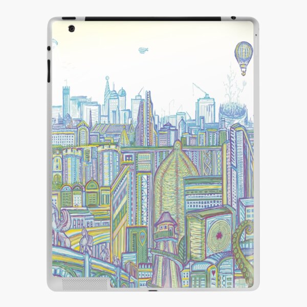 Megatropolis, Riddle District iPad Skin