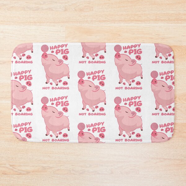 Item preview, Happy Pig, Not Boaring designed and sold by Andantino.