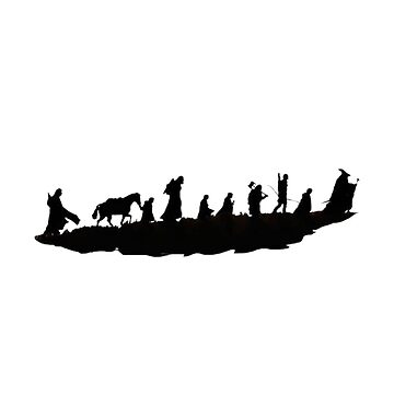 Artwork thumbnail, The Fellowship by LOTRDesigns