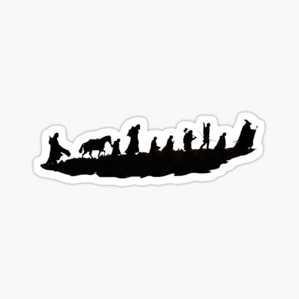 Lord Of The Rings Stickers for Sale