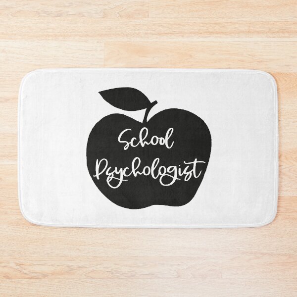 Item preview, School Psychologist Apple Logo- Psychology Design designed and sold by Psychologist's Inventory.