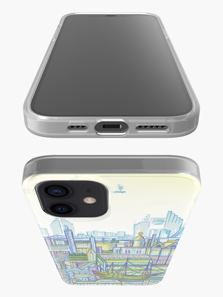 Alternate view of Megatropolis, Marina District iPhone Case & Cover
