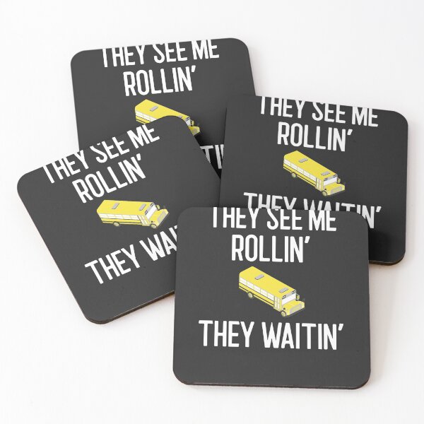 Item preview, They See Me Rollin' They Waitin' Bus Driver Gift designed and sold by EricJP.