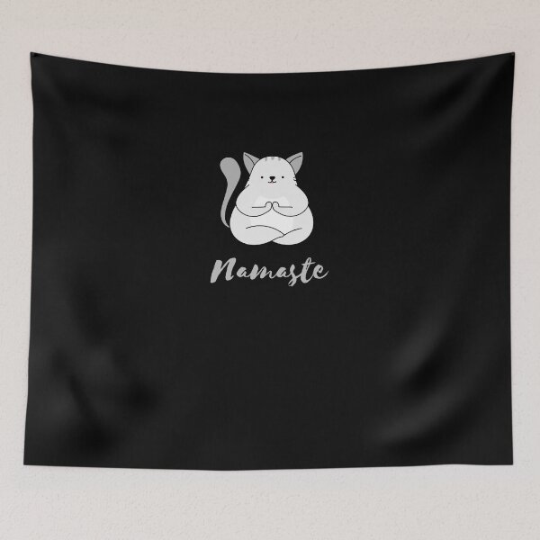 Item preview, Namaste - Cute Yoga Cat designed and sold by findot.