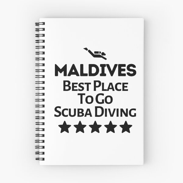 Item preview, Maldives Best Place To Go Scuba Diving designed and sold by StudioAquaLumos.