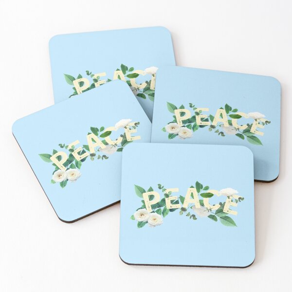 Item preview, PEACE Letters with Flowers designed and sold by leBoosh-Designs.