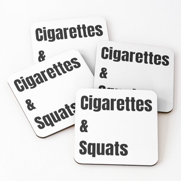 Item preview,  Cigarettes and squats (2nd version) designed and sold by FourNuns.