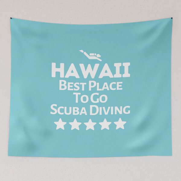 Item preview, Hawaii Best Place To Go Scuba Diving designed and sold by StudioAquaLumos.