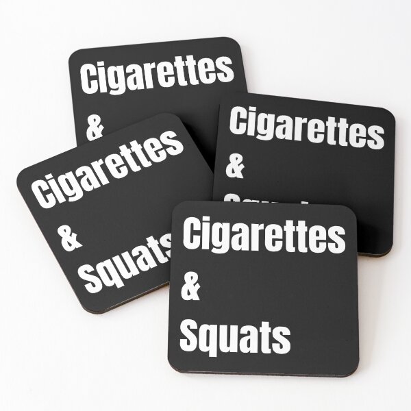 Item preview,  Cigarettes and squats (2nd version) designed and sold by FourNuns.