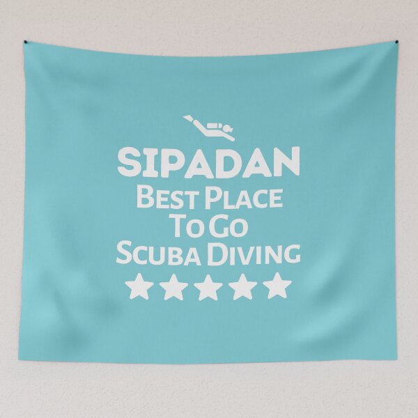 Item preview, Sipadan Best Place To Go Scuba Diving designed and sold by StudioAquaLumos.