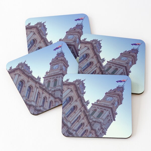 Item preview, Unique View of Bendigo Town Hall at Sunrise designed and sold by Steven Jodoin.
