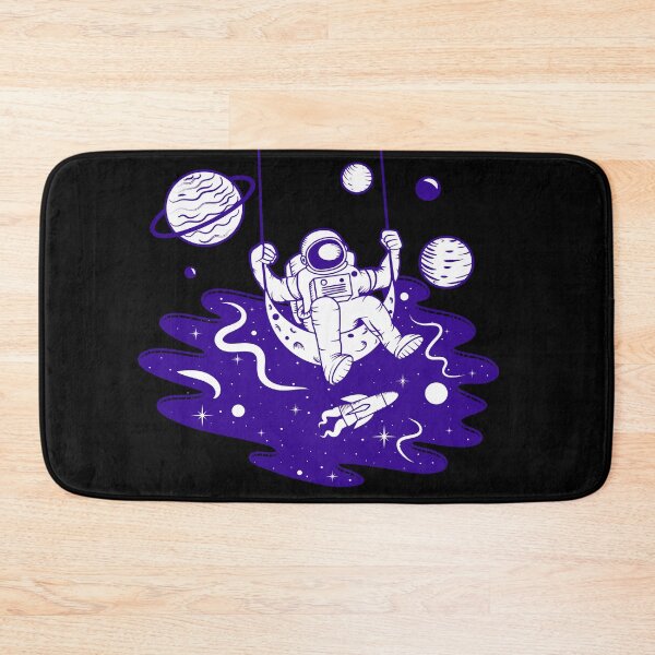 Item preview, Moon Swing Astronaut - Cute Space designed and sold by YueHeng Creates ⭐⭐⭐⭐⭐.