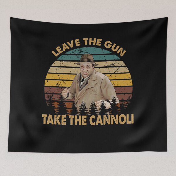 Item preview, Retro leave the gun take the cannoli handsome black goodfellas art gift for fans designed and sold by Stephenolice.